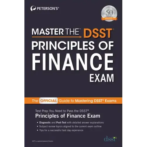 Master the Dsst Principles of Finance Exam
