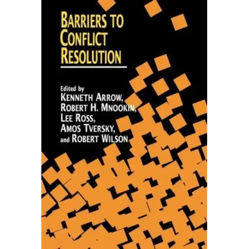 Barriers to Conflict Resolution