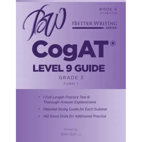 CogAT Level 9 (Grade 3) Guide: Book A