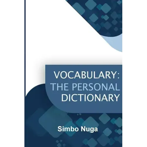 Vocabulary: The Personal Dictionary