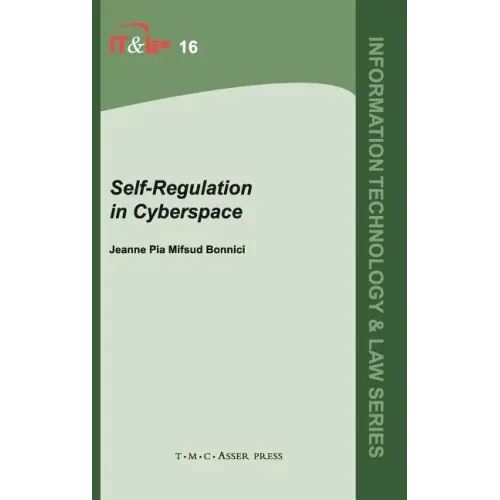 Self-Regulation in Cyberspace - Hardcover