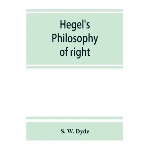 Hegel's Philosophy of right