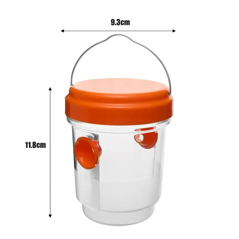 3/1PCS Large Wasp Traps Waterproof Hanging Hornets Trap for Indoor Outdoor Reusable Garden Fruit Fly Catcher Pest Control Tools