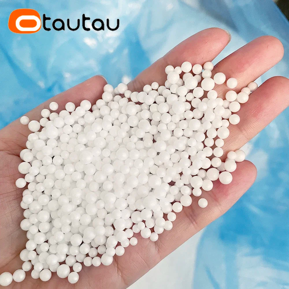 OTAUTAU 22L 3-5mm EPS Ball Pouf Refill Filler Foam Polystyrene Bean Bag Sofa Chair Pillow Doll Filling Artificial Snow TL001 annizon.com