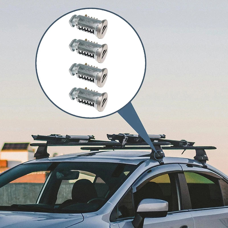 Roof Rack Locks And Keys Lock Core Parts Lock Cylinder Kits For Car Rack System Roof Luggage Rack Accessories annizon.com