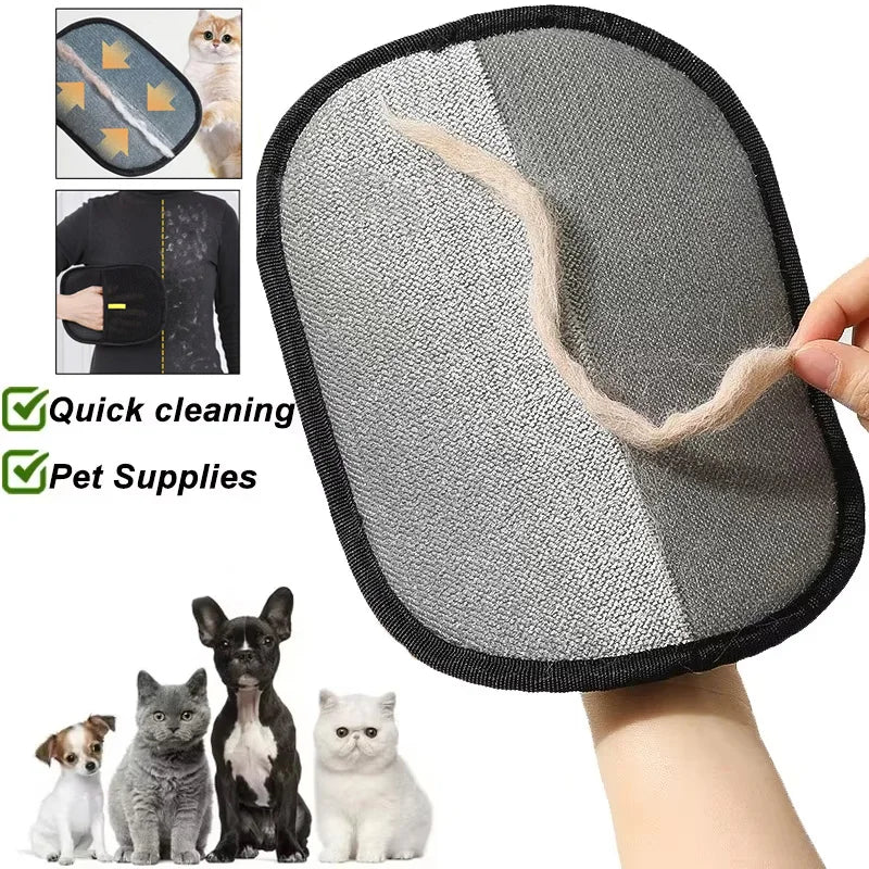 Pet Hair Remover Portable Washable Clothes Hair Dehairing Gloves Pet Cleaning Products Pet Accessories annizon.com