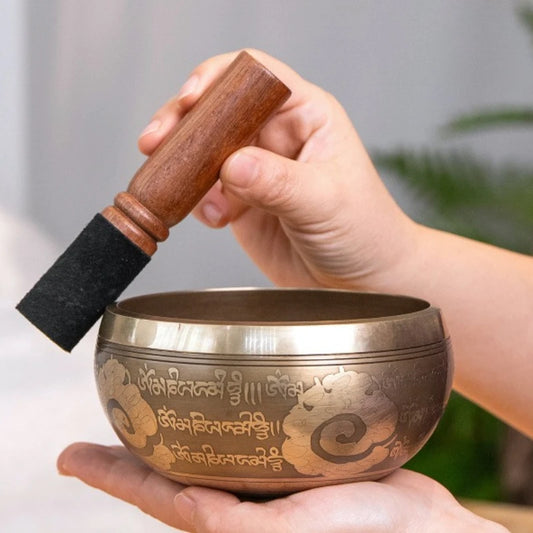 Nepal Singing Bowl Sound Healing Meditation Singing Bowls Spiritual Relaxation Bowls Energy Percussion Musical Instruments