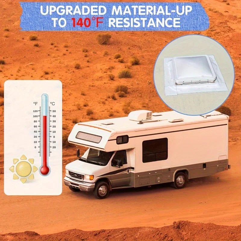 1 Roll RV Roof Tape Waterproof for RV Repair, Window, Boat Sealing, Truck And Trailer Roof Sealant RV Butyl Tape annizon.com