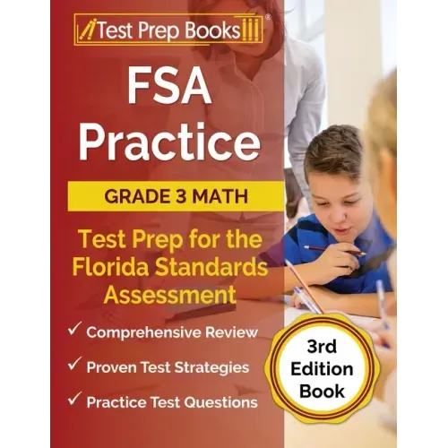 FSA Practice Grade 3 Math Test Prep for the Florida Standards Assessment [3rd Edition Book]