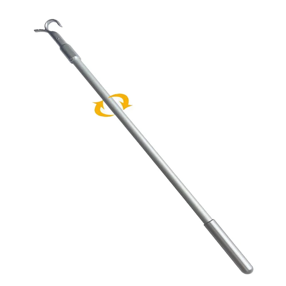 Curtain Pull Rod 33-60cm Telescopic Rod Roof For Window Opener Pole Aluminum Alloy Telescopic Rotating Rod Curtain Accessories annizon.com