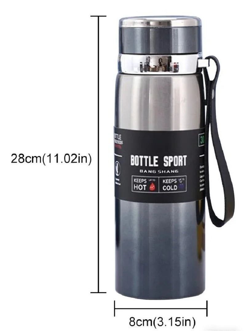 1L Thermal Water Bottle Keep Cold and Hot Water Bottle Thermos for Water Tea Coffee Vacuum Flasks Stainless Steel Thermos Bottle