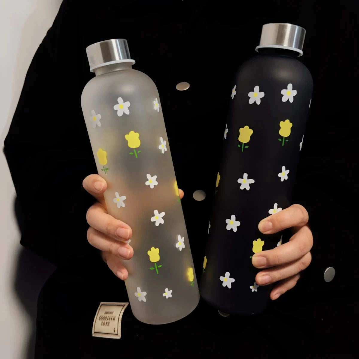 1000ml Water Bottle - Leak-Proof BPA-Free Reusable
