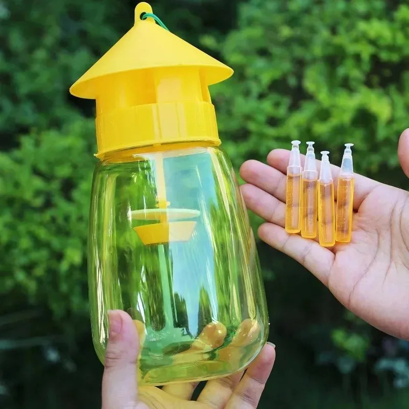 Liquid Fruit Fly Trap Killer Long-Lasting Deterring Bait Anti Fly Fruit Killer Catcher Orchard Insect Trap Pest Control Bee Trap