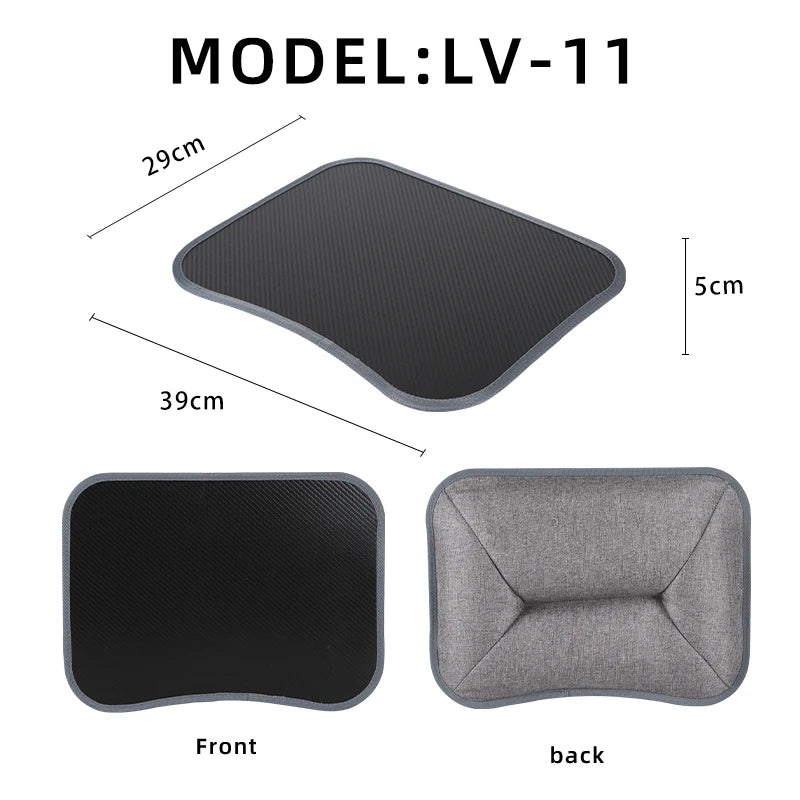 MUMUCC Multifunctional Laptop Desk With Cushion and Filled with Foam Particles, Small Pillow Table, Hard Mouse Pad Large annizon.com