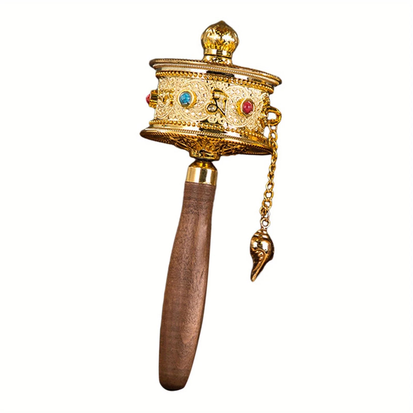 Portable Tibetan Singing Bowl | Six Auspicious Sounds, for Yoga,Puja, Home Decor |Traditional Design,Spiritual Mantra Instrument