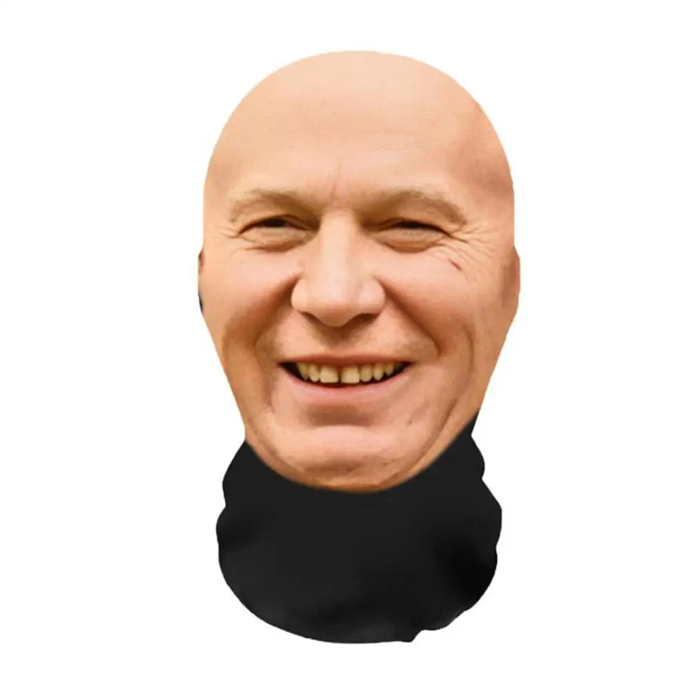 2025 New 3D Printed Mask Funny Mesh Mask Full Face Headwear Elastic Mesh Cosplay Headwear Balaclava Hood Hat Headgear