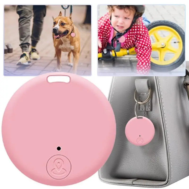 Mini GPS Locator AntiLost Alarm Wallet Keychain Smart Tag Bluetooth-Compatible Tracer Keychain Dog Pet Child Tracker Key Finder annizon.com