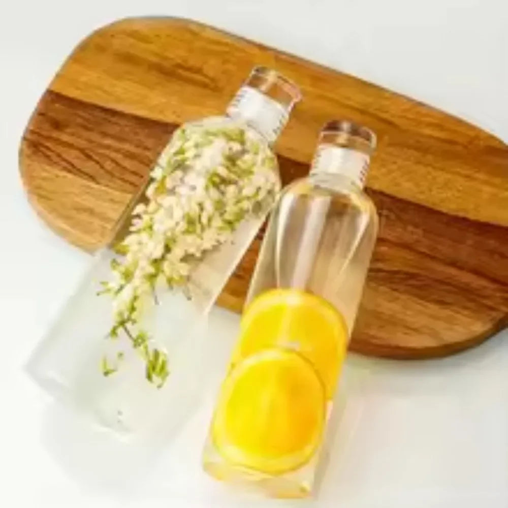 Glass Water Bottle - Leak-Proof Reusable Eco-Friendly