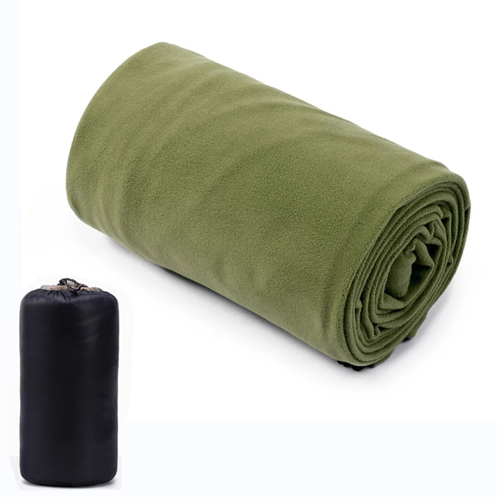 Fleece Sleeping Bag Portable Ultra-light Polar Travel Sheets for Adults Outdoor Camping Tent Bed Warm Sleeping Bag Liner annizon.com