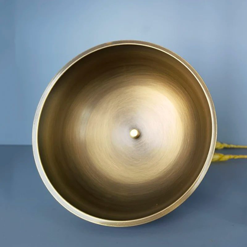 Copper Singing Bowl Yoga Meditation Sound Bowl Chakras Healing Handheld Singing Bowls 13cm Therapy Percussion Instruments