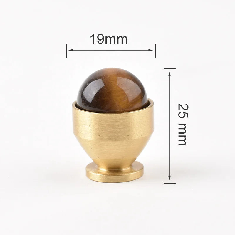 Natural Agate Crystal Handle Jewelry Gift Box Decorative Handle Drawer Pulls Furniture Handles Dresser Vanity Cabinet Door Knob annizon.com