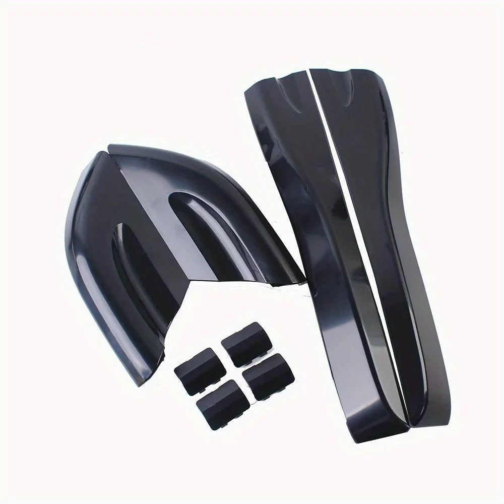 for Hyundai Tucson 2004 2005 2006 2007 2008 Car Roof Rails Rack Leg Cover End Cap Protector Cover Glossy Black Exterior 8PCS annizon.com