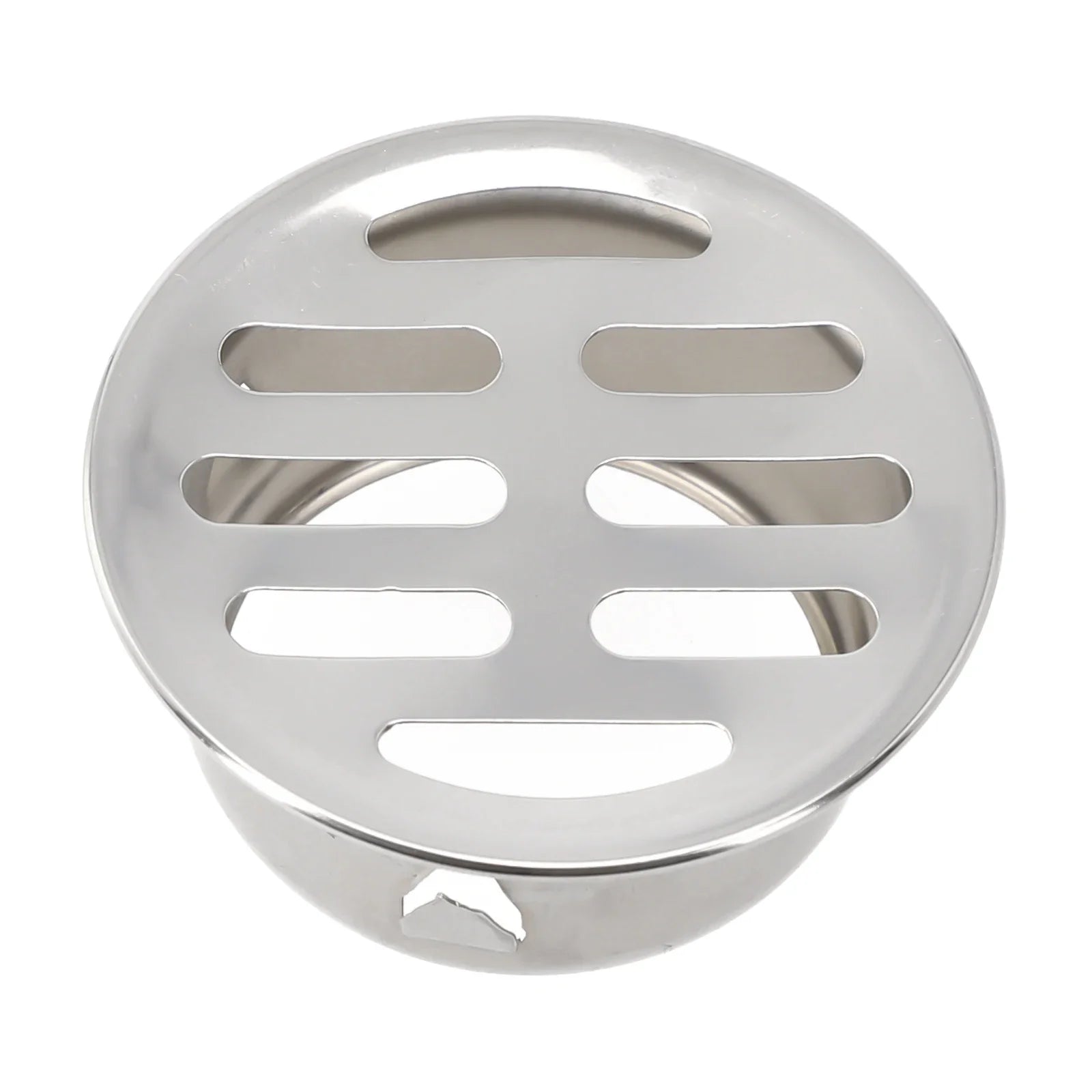 Stainless Steel Balcony Drainage Roof Round Floor Drain Cover Rain Pipe Cap Garden Outdoor Roof Anti-blocking Floor Strainer annizon.com
