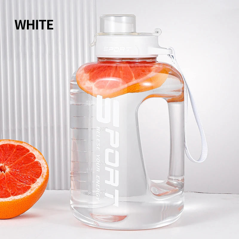 2L Sports Water Bottle with Straw - BPA Free