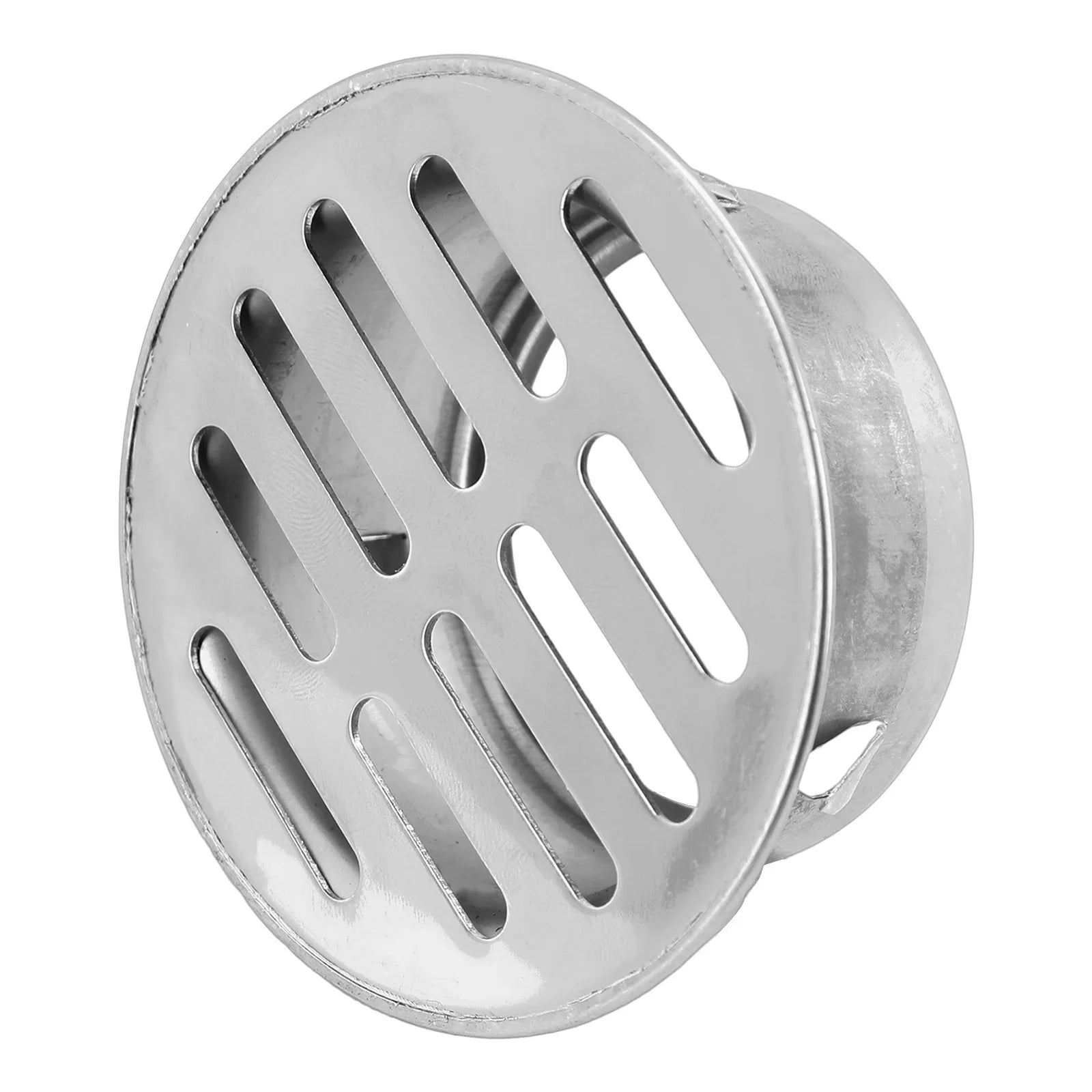 Stainless Steel Balcony Drainage Roof Round Floor Drain Cover Rain Pipe Cap Garden Outdoor Roof Anti-blocking Floor Strainer annizon.com