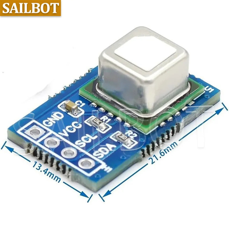 SCD40 SCD41 CO2 Gas Sensor Module High-Precision Carbon Dioxide Temperature Humidity Detector I2C for Arduino DIY
