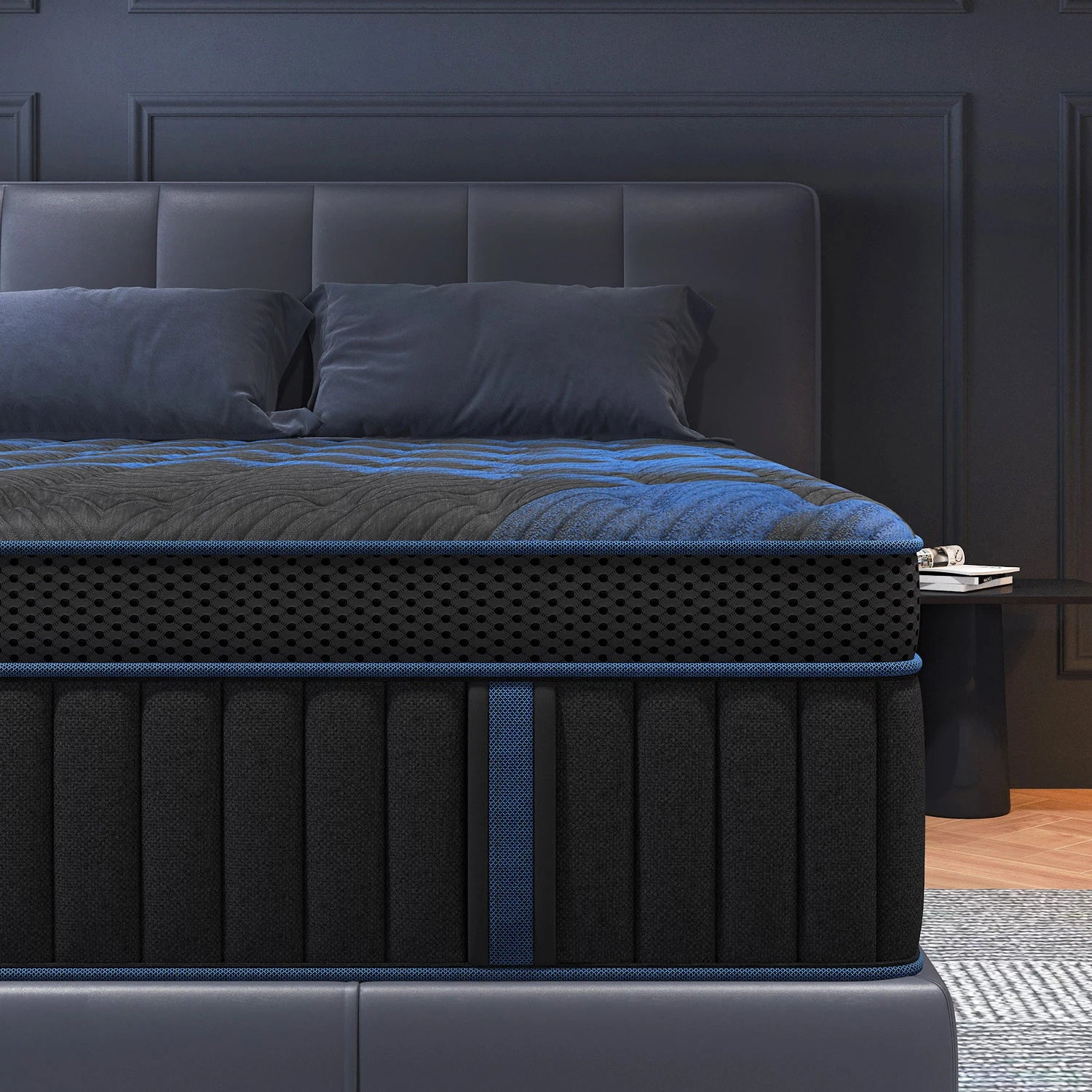 12"Gel Memory Foam Hybrid Pocket Spring Mattress Twin Full Queen King Bed Mattress In A Box, Medium Firm Motion Isolation annizon.com