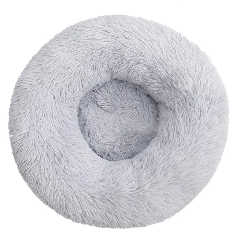 40-90cm 6 Sizes Round Pet Bed for Large Dog Bed Super Soft Cat Bed Plush Dog House for Medium Dog House Winter Warm Sleeping annizon.com