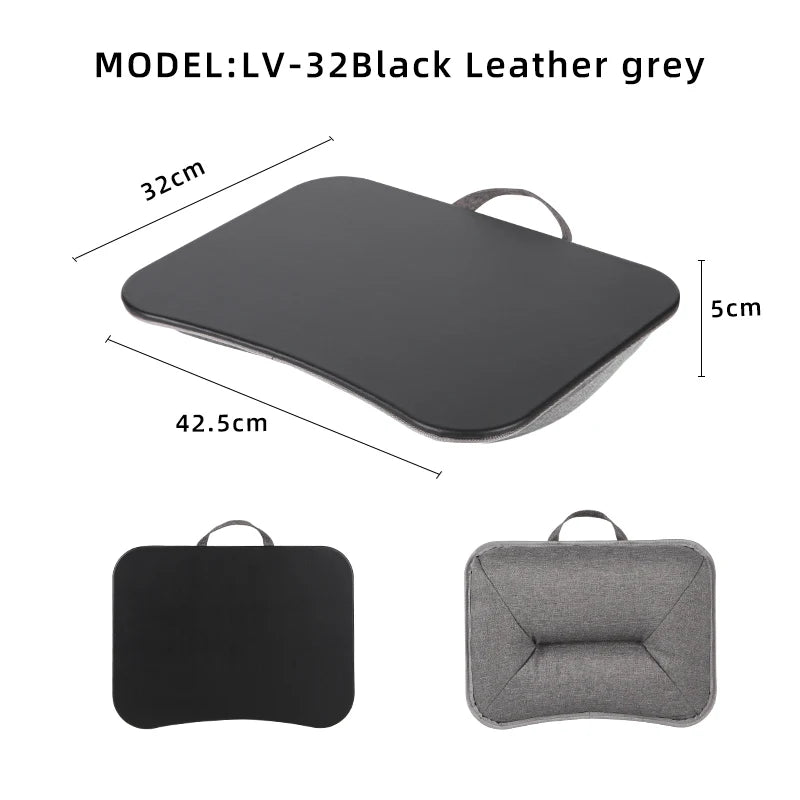 MUMUCC Multifunctional Laptop Desk With Cushion and Filled with Foam Particles, Small Pillow Table, Hard Mouse Pad Large annizon.com