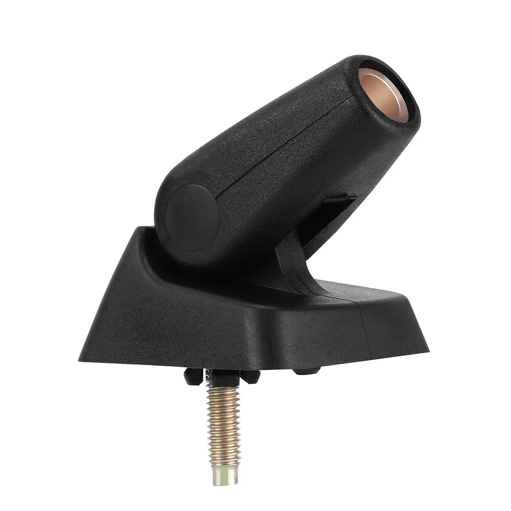 Car Roof Aerial Antenna Base Waterproof Single Amplified Pedestal Wide Coverage Practical Mount Holder Accessories annizon.com