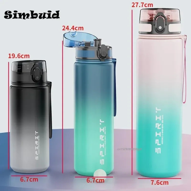 Simbuid Sports Water Bottle 1L Leak Proof