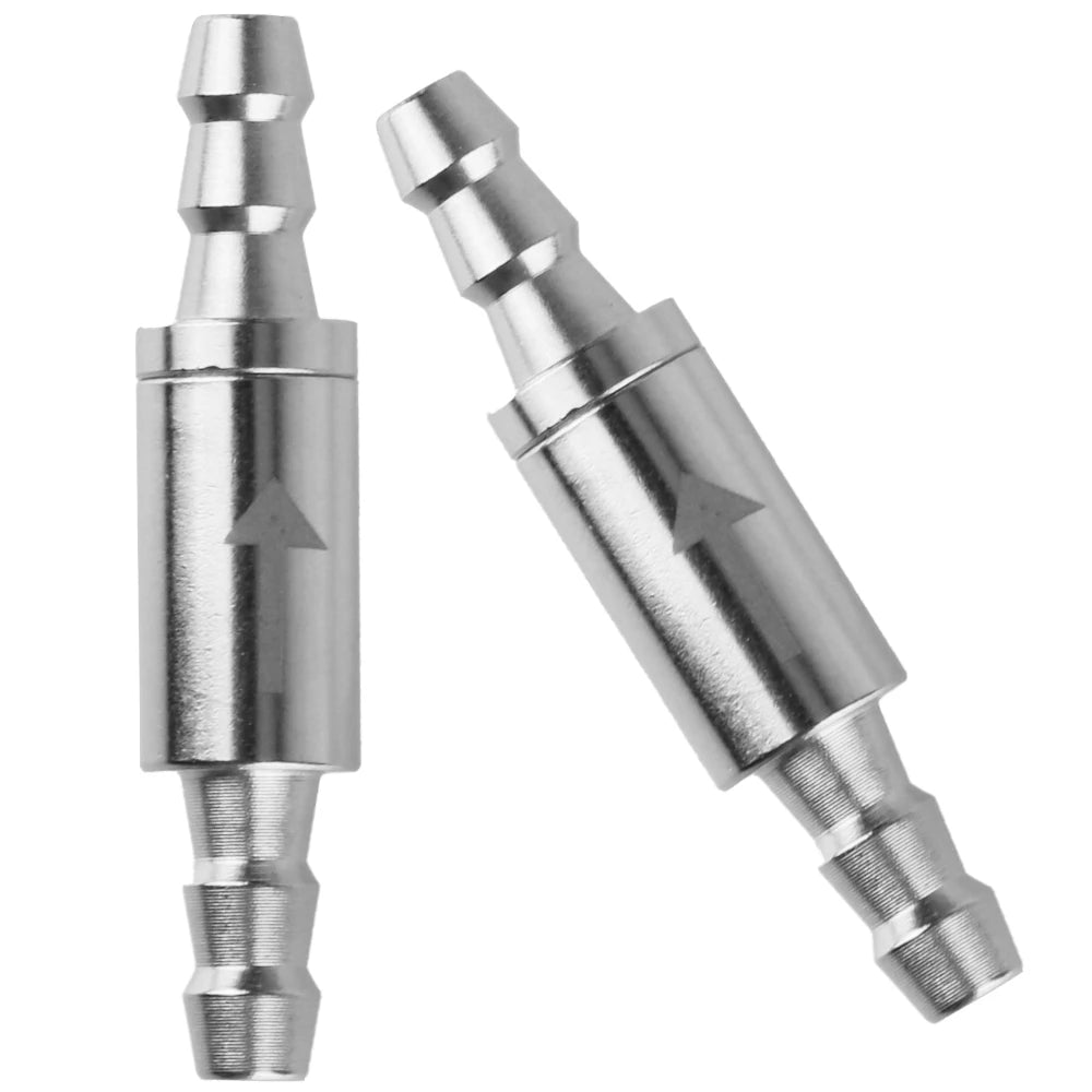 Dioxide Cylinder Stainless Steel Check Valve Non Return Water 4mm Aquarium Water Valve For CO2 equipment To CO2 System Diffuser