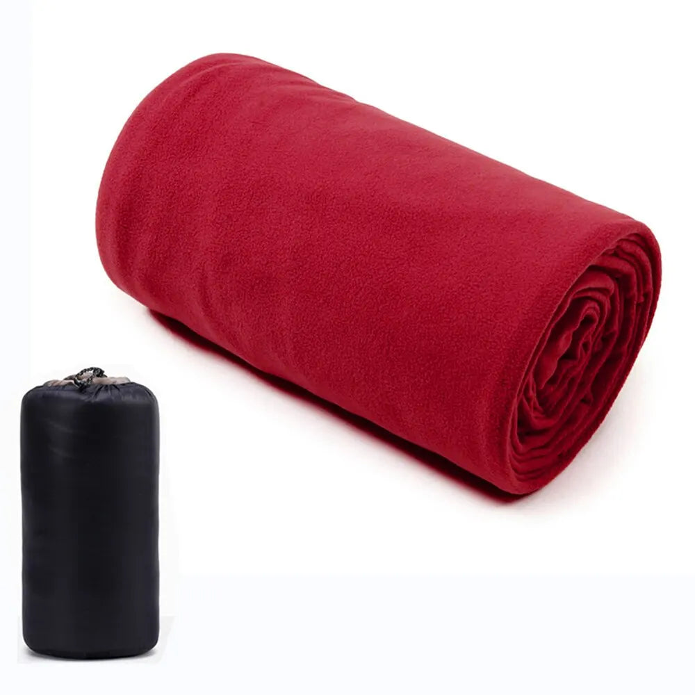 Fleece Sleeping Bag Portable Ultra-light Polar Travel Sheets for Adults Outdoor Camping Tent Bed Warm Sleeping Bag Liner annizon.com