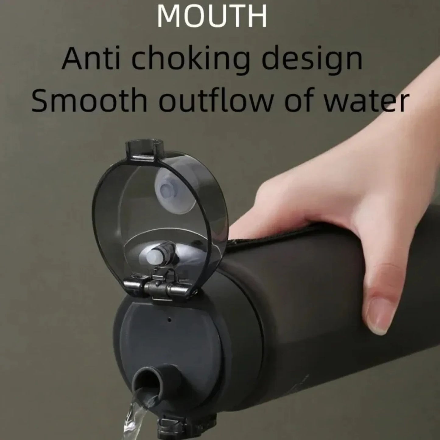 Sports Water Bottle Leak-Free 400ml 560ml BPA Free