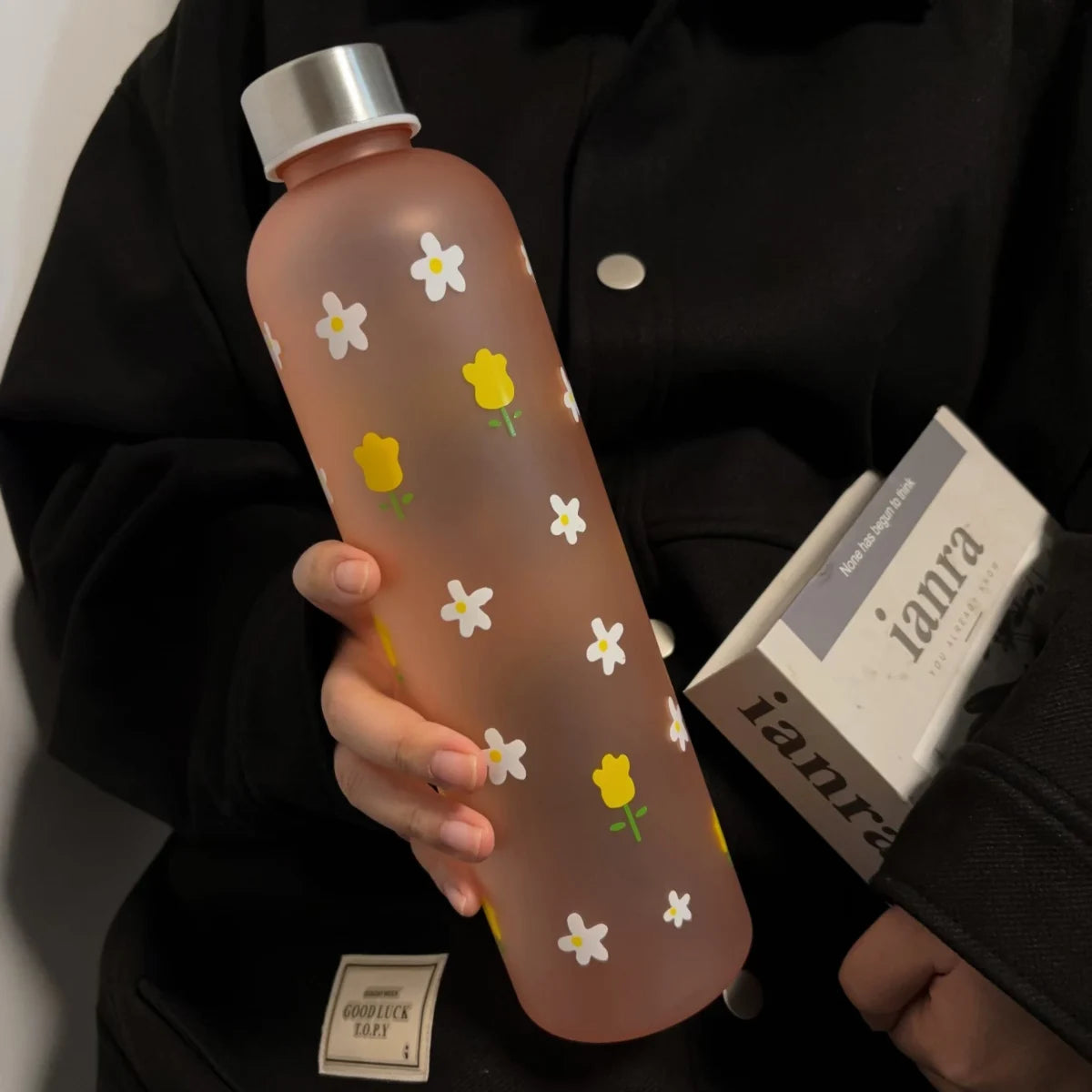 1000ml Water Bottle - Leak-Proof BPA-Free Reusable
