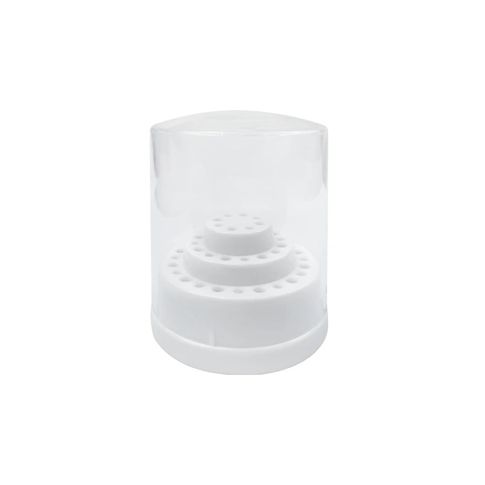 48 Holes Dental Disinfection Box Bur Drill Diamond Placement Box Burs Block Sterilization Case Holder Dentistry Lab Instruments
