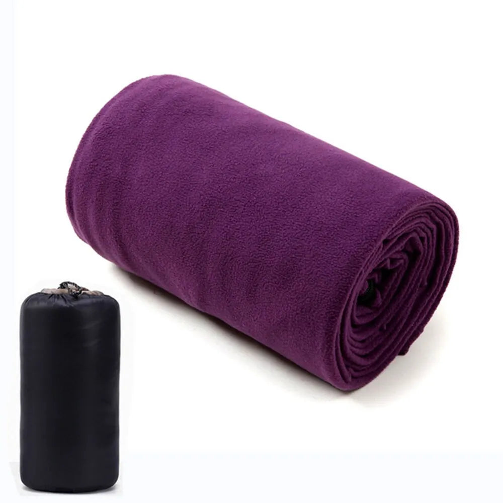 Fleece Sleeping Bag Portable Ultra-light Polar Travel Sheets for Adults Outdoor Camping Tent Bed Warm Sleeping Bag Liner annizon.com