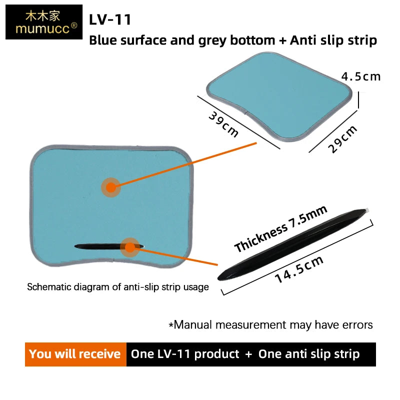 MUMUCC Multifunctional Laptop Desk With Cushion and Filled with Foam Particles, Small Pillow Table, Hard Mouse Pad Large annizon.com