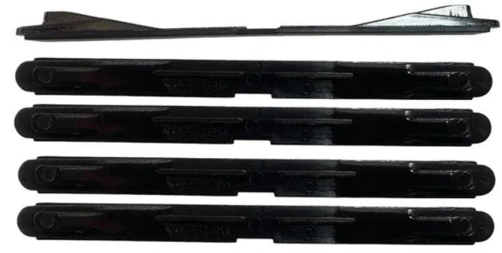 4pcs Car Front And Rear Cover Roof Carrier For Opel Astra H 51 87 877 51 87 878 Automobiles Roof Rack Replacement Black annizon.com
