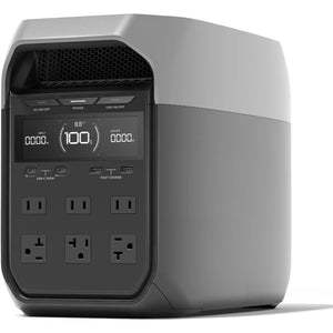 3 Portable Power Station, 1024Wh LiFePO4 Battery, Full Charge in 56 Min, 1800W AC/100W USB-C Output, Solar Gene