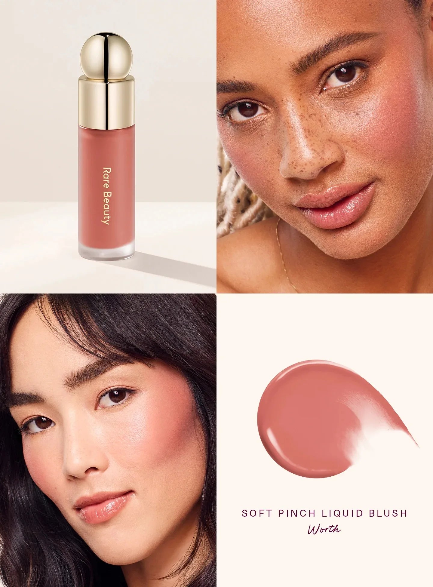 Rare Beauty Soft Pinch Liquid Blush Silky and Glide On Smooth Long Lasting Plump Pinch-perfect Flush Seamless Matte Dewy Makeup annizon.com