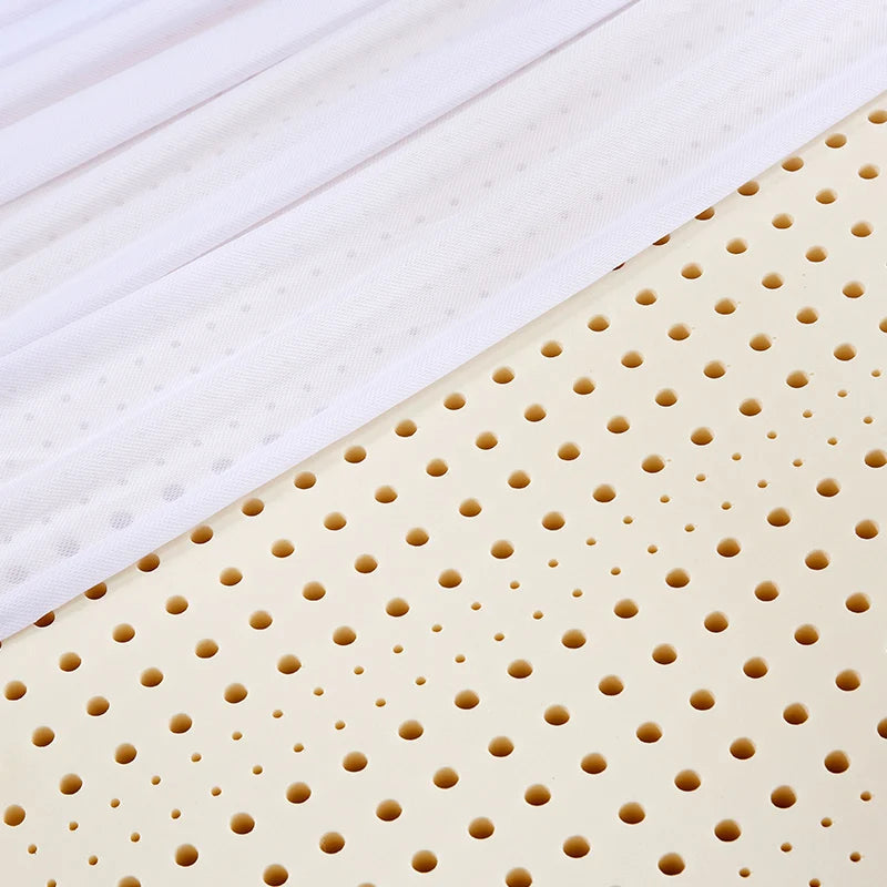 100% Thailand natural latex mattress imported natural rubber pure mattress 1.8m bed 1.5m thickened home dormitory cushion mat annizon.com