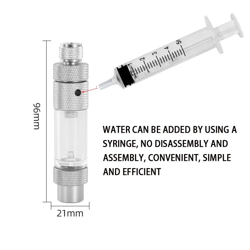 Aquarium CO2 bubble meter Water injection version CO2 regulator Generator reaction System fish tank CO2 equipment accessories