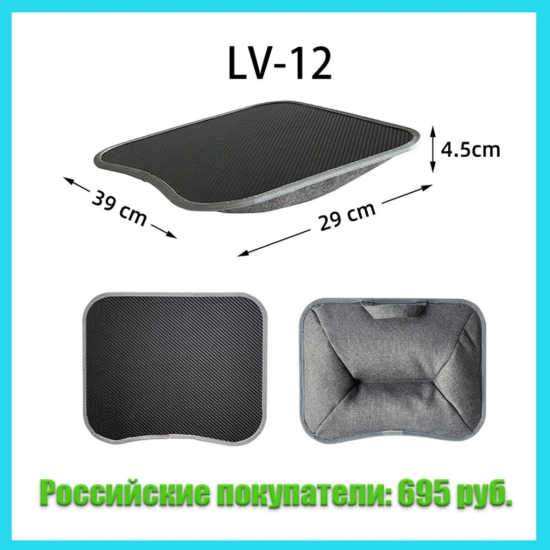 MUMUCC Multifunctional Laptop Desk With Cushion and Filled with Foam Particles, Small Pillow Table, Hard Mouse Pad Large annizon.com