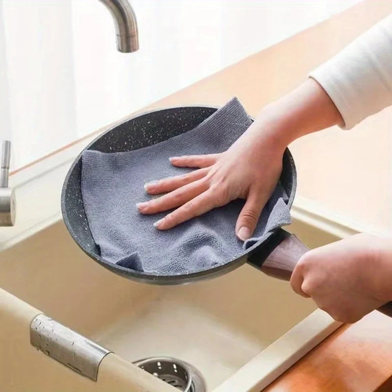 20 Sheets/Roll Microfiber Dishcloth – Multi-Functional Double-Sided Kitchen Cloth, Ideal for Utensil Cleaning, Kitchen Accessory annizon.com