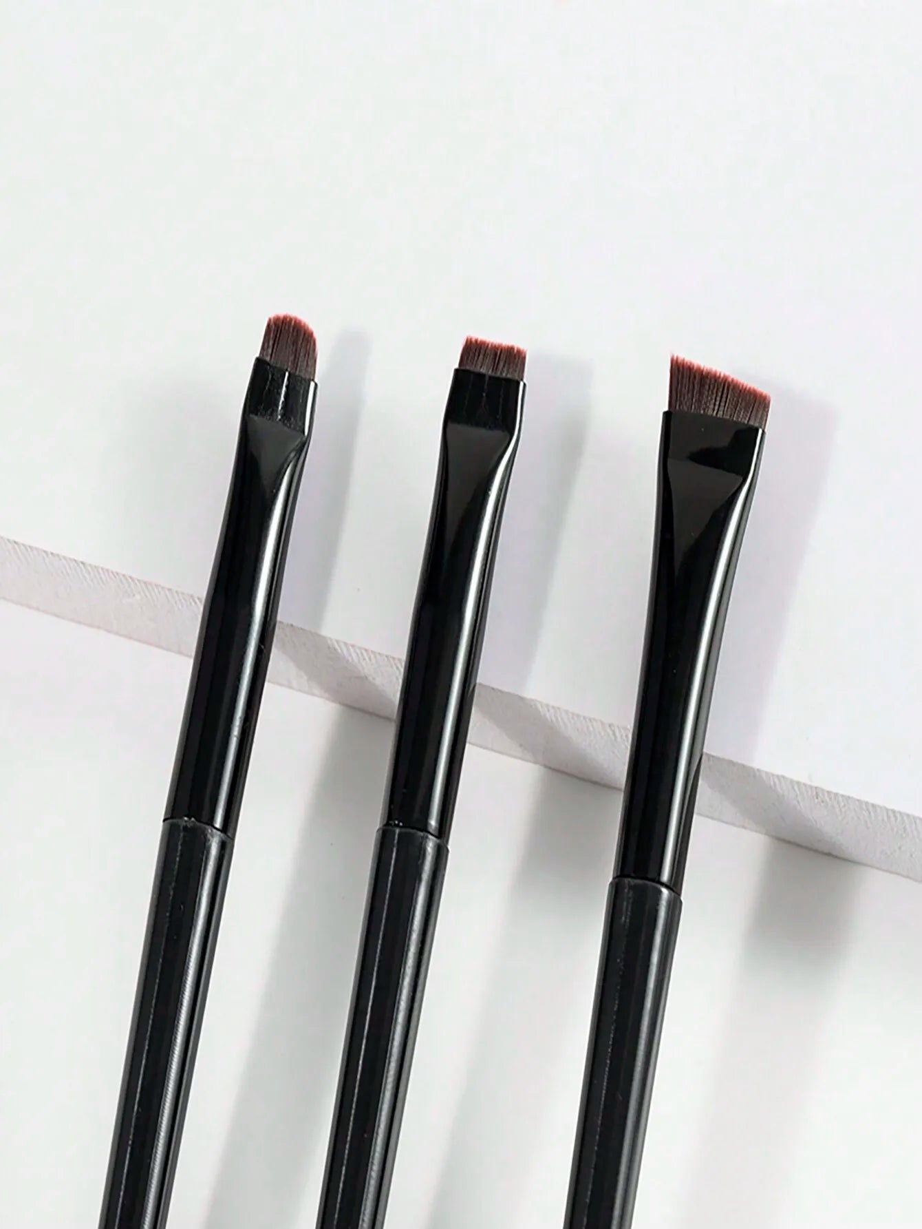 3pcs Makeup Brush Set, Including Angled Eyeliner Brush, Eyebrow Brush, And Ultra-Fine Eyeshadow Brush, Makeup Brush Set, Makeup Brush Kit, Makeup Brush Set, Full Makeup Brushes, Makeup Brush Set, Complete Makeup Tools, Makeup annizon.com